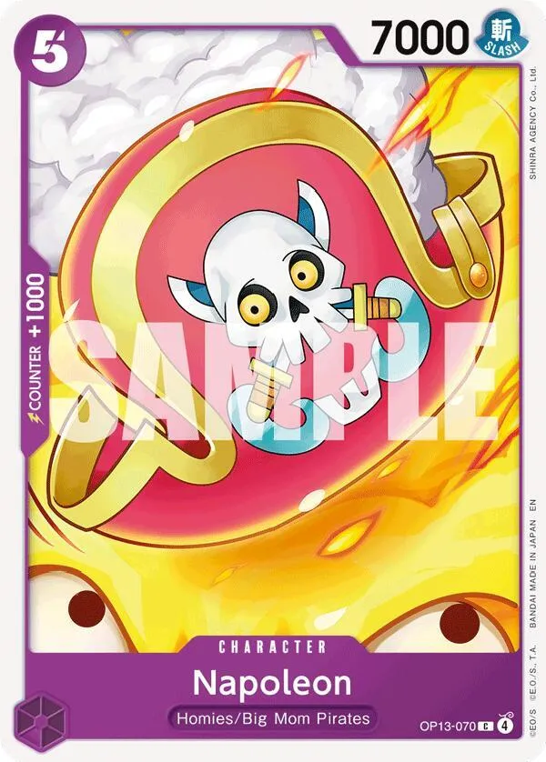 Napoleon — Carrying On His Will — One Piece Card Game