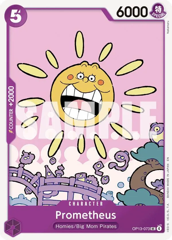 Prometheus — Carrying On His Will — One Piece Card Game