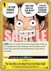 Product image for The One Who Is the Most Free Is the Pirate King!!!