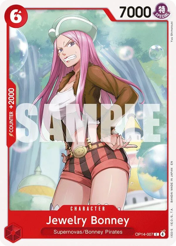 Jewelry Bonney — The Azure Sea's Seven — One Piece Card Game