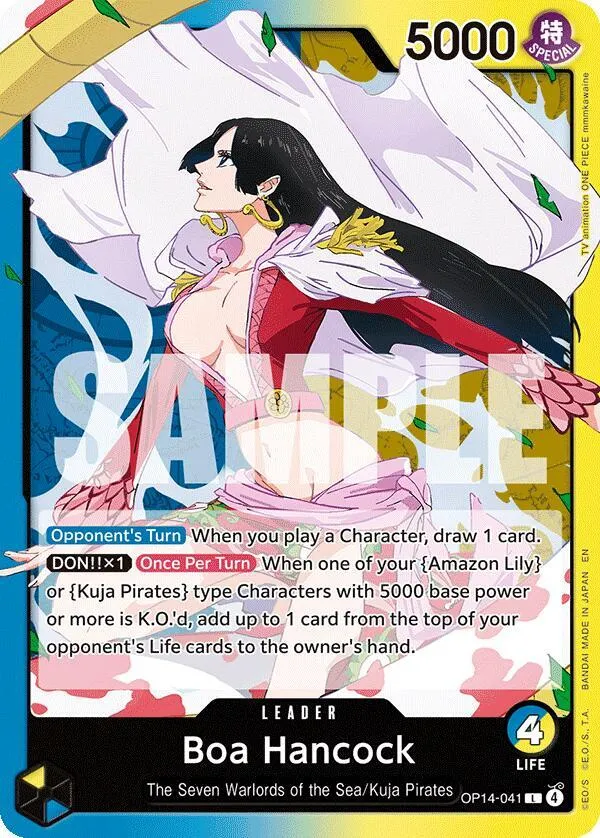 Boa Hancock - OP14-041 — The Azure Sea's Seven — One Piece Card Game