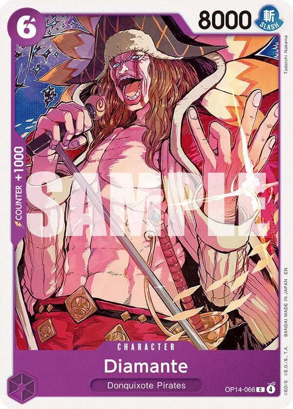Diamante — The Azure Sea's Seven — One Piece Card Game