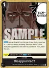 Product image for Disappointed?