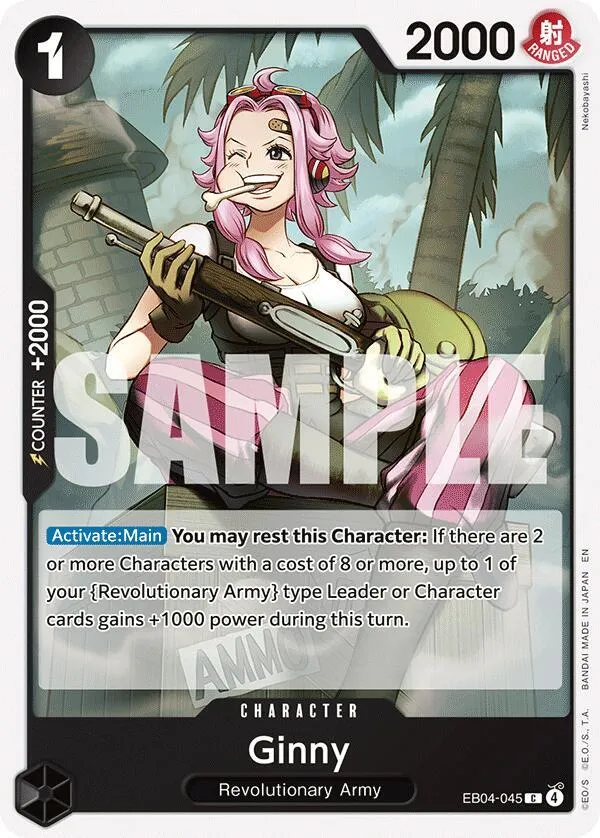 Ginny — Adventure on Kami's Island — One Piece Card Game