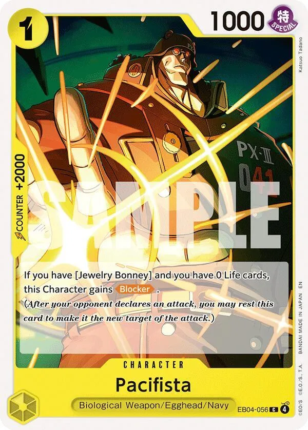 Pacifista — Adventure on Kami's Island — One Piece Card Game