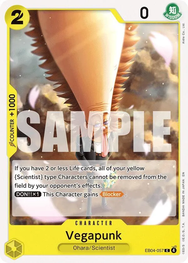 Vegapunk — Adventure on Kami's Island — One Piece Card Game