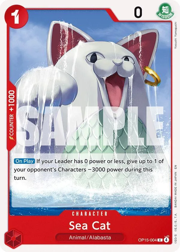 Sea Cat — Adventure on Kami's Island — One Piece Card Game