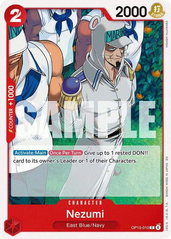 Nezumi — Adventure on Kami's Island — One Piece Card Game