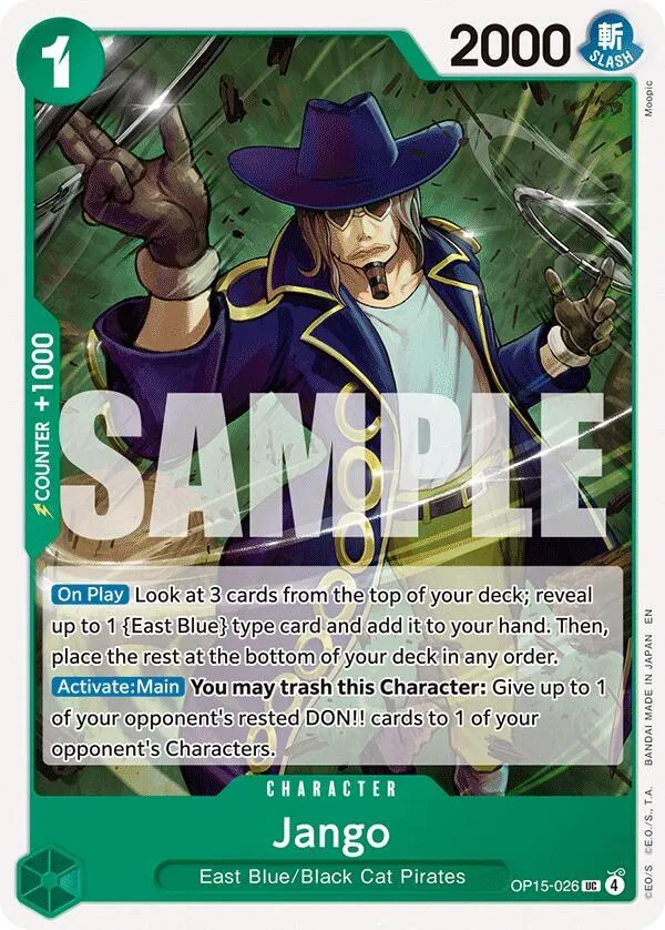 Jango — Adventure on Kami's Island — One Piece Card Game