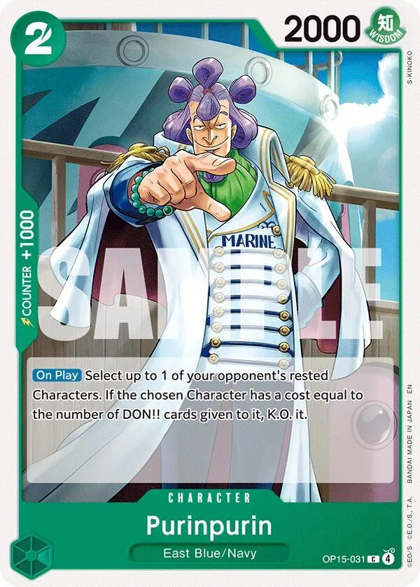 Purinpurin — Adventure on Kami's Island — One Piece Card Game