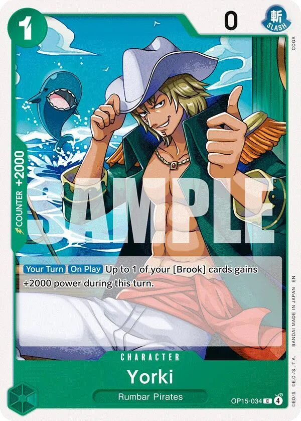 Yorki — Adventure on Kami's Island — One Piece Card Game