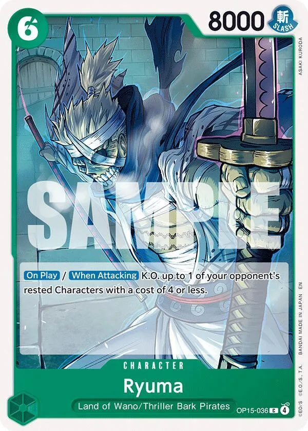 Ryuma — Adventure on Kami's Island — One Piece Card Game