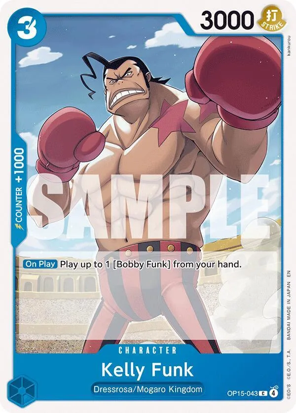 Kelly Funk — Adventure on Kami's Island — One Piece Card Game