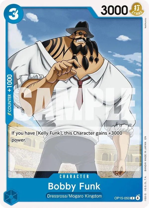 Bobby Funk — Adventure on Kami's Island — One Piece Card Game