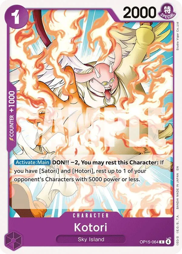 Kotori — Adventure on Kami's Island — One Piece Card Game