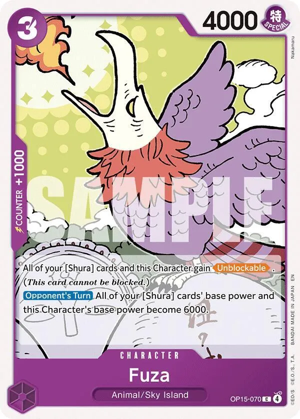 Fuza — Adventure on Kami's Island — One Piece Card Game