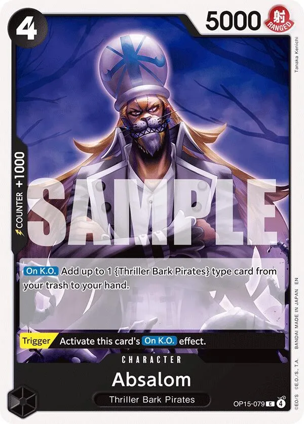 Absalom — Adventure on Kami's Island — One Piece Card Game