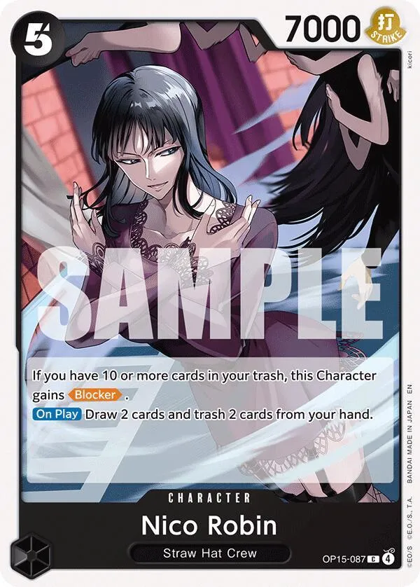 Nico Robin (OP15-087) — Adventure on Kami's Island — One Piece Card Game