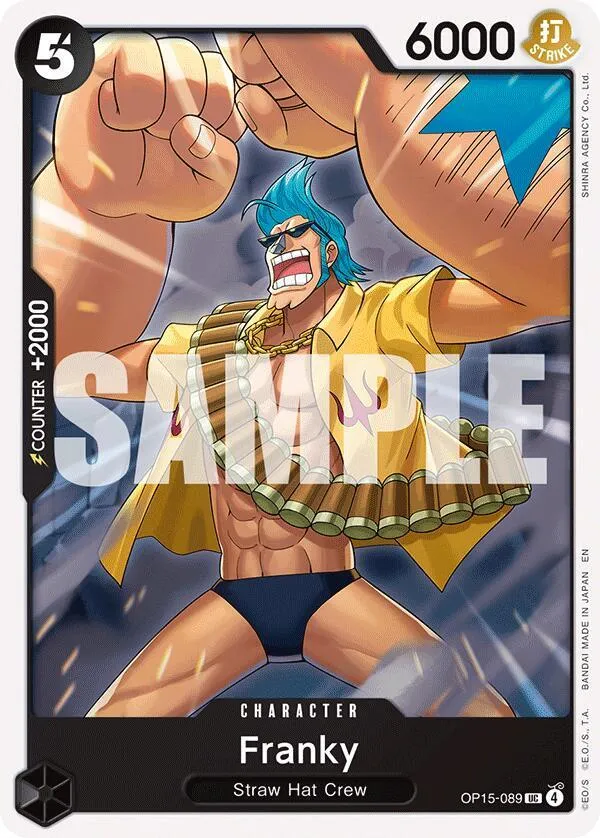 Franky — Adventure on Kami's Island — One Piece Card Game