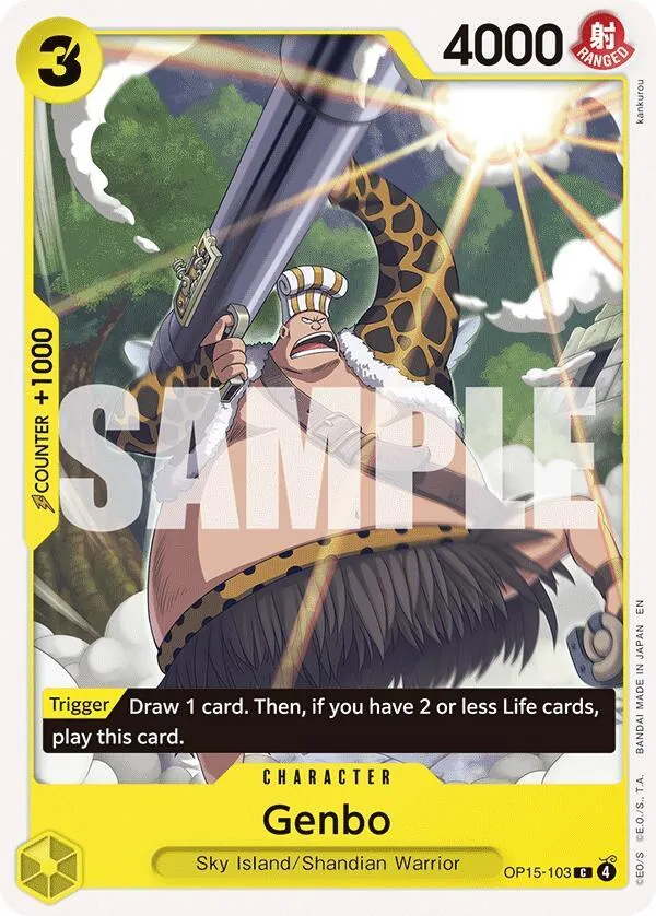 Genbo — Adventure on Kami's Island — One Piece Card Game