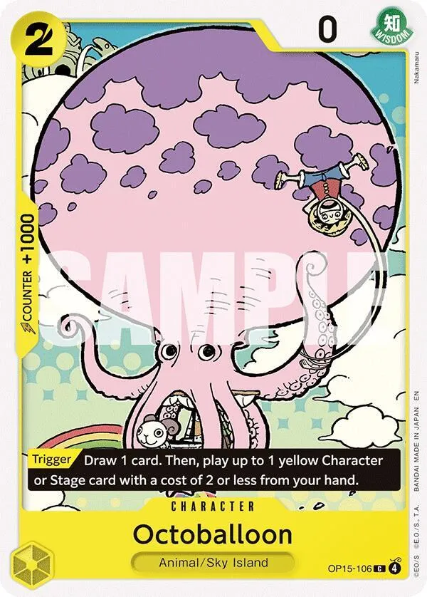 Octoballoon — Adventure on Kami's Island — One Piece Card Game