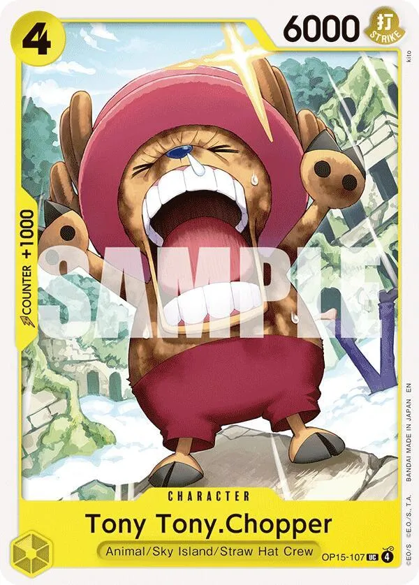 Tony Tony.Chopper (OP15-107) — Adventure on Kami's Island — One Piece Card Game