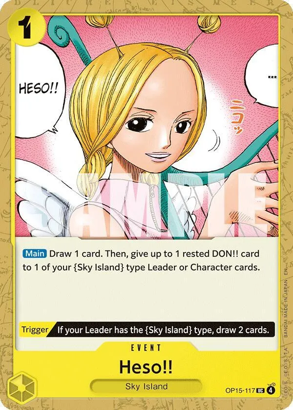 Heso!! — Adventure on Kami's Island — One Piece Card Game