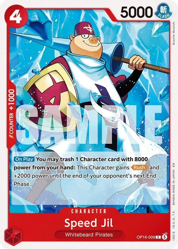 Speed Jil — The Time of Battle — One Piece Card Game