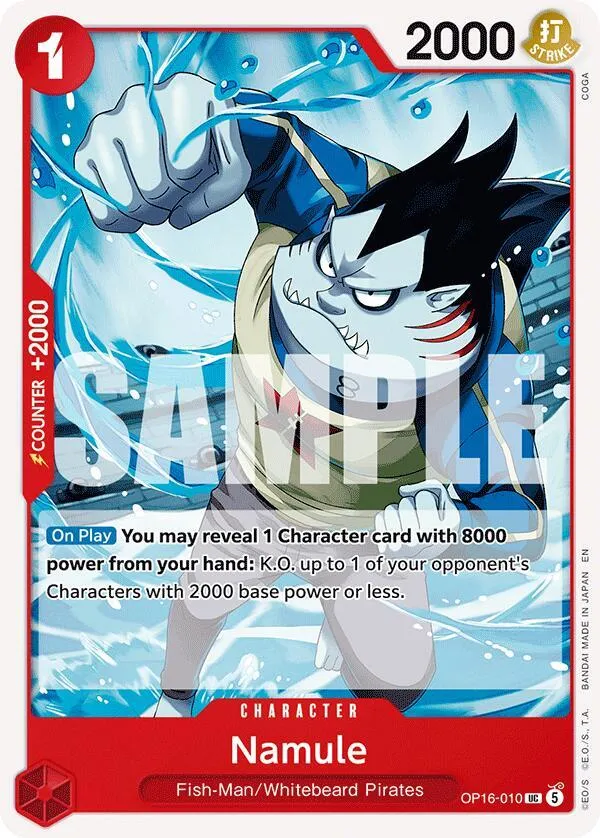 Namule — The Time of Battle — One Piece Card Game