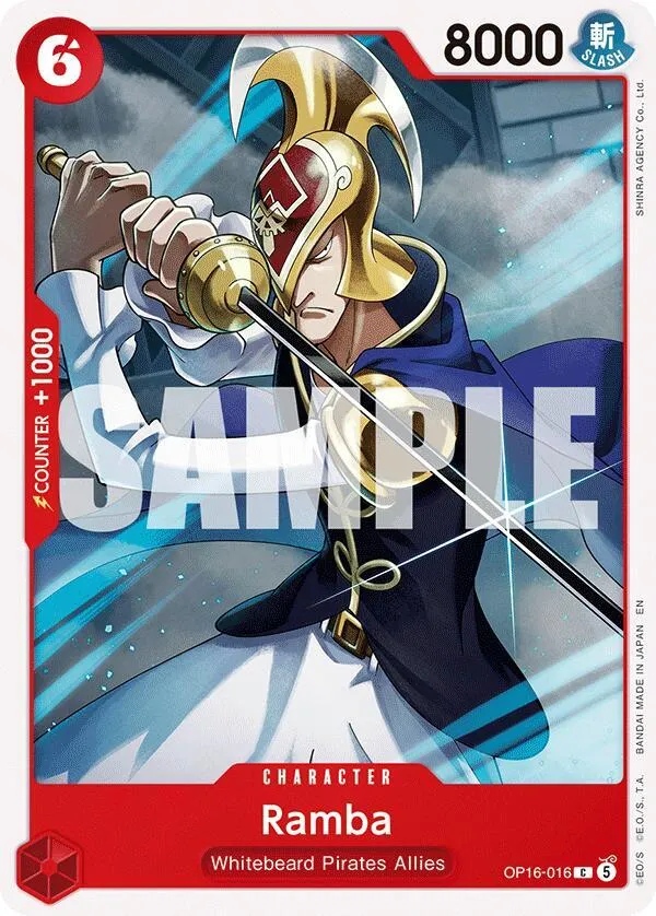 Ramba — The Time of Battle — One Piece Card Game