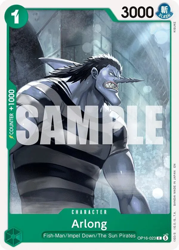 Arlong — The Time of Battle — One Piece Card Game