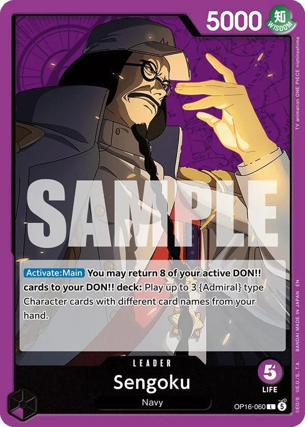 Sengoku (060) — The Time of Battle — One Piece Card Game
