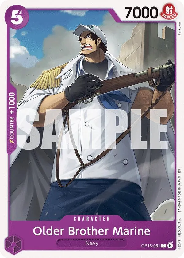 Older Brother Marine — The Time of Battle — One Piece Card Game