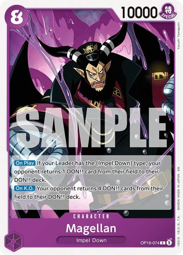 Magellan — The Time of Battle — One Piece Card Game