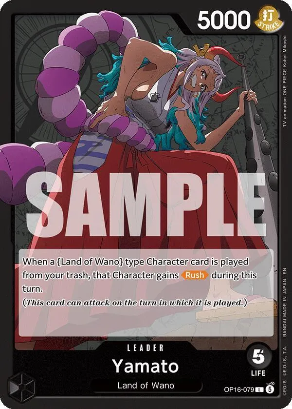 Yamato (079) — The Time of Battle — One Piece Card Game