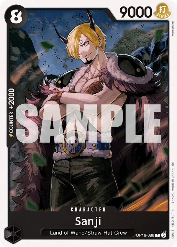 Sanji — The Time of Battle — One Piece Card Game