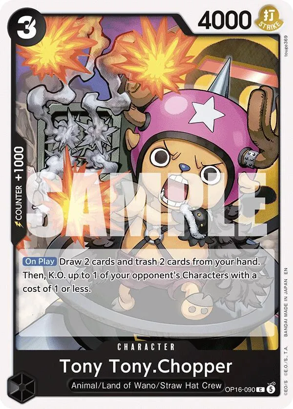 Tony Tony.Chopper — The Time of Battle — One Piece Card Game