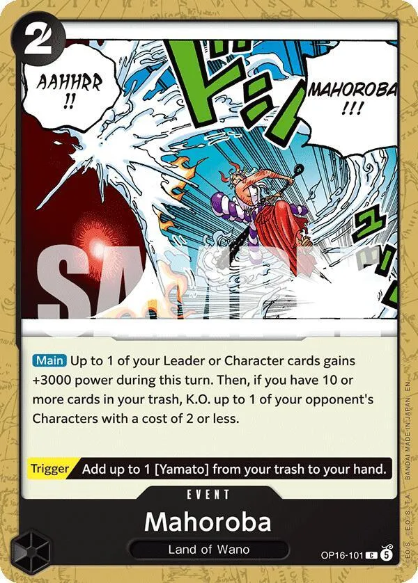 Mahoroba — The Time of Battle — One Piece Card Game
