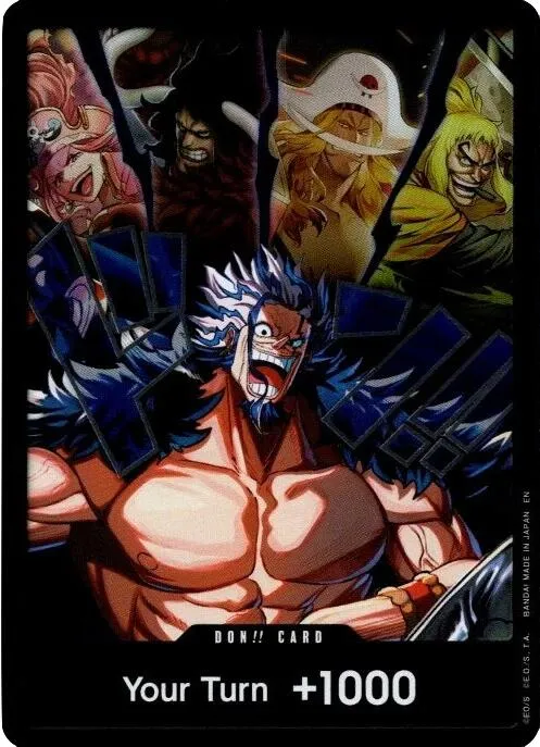 DON!! Card (Alternate Art) (Rocks) — The World's Strongest Warriors — One Piece Card Game