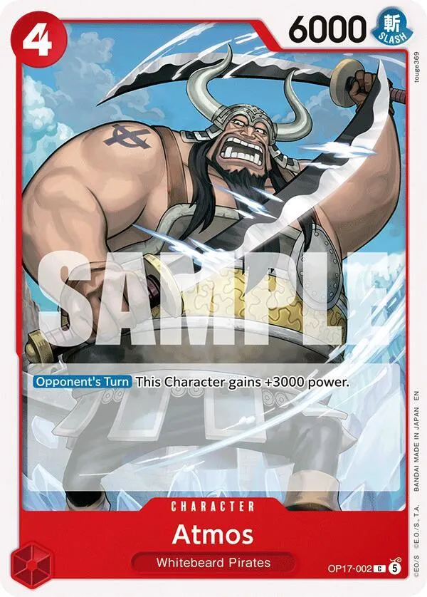 Atmos — The World's Strongest Warriors — One Piece Card Game