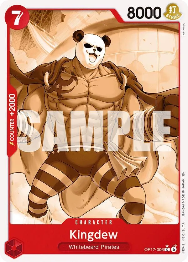 Kingdew (OP17-006) — The World's Strongest Warriors — One Piece Card Game