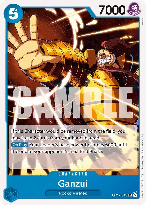 Ganzui — The World's Strongest Warriors — One Piece Card Game