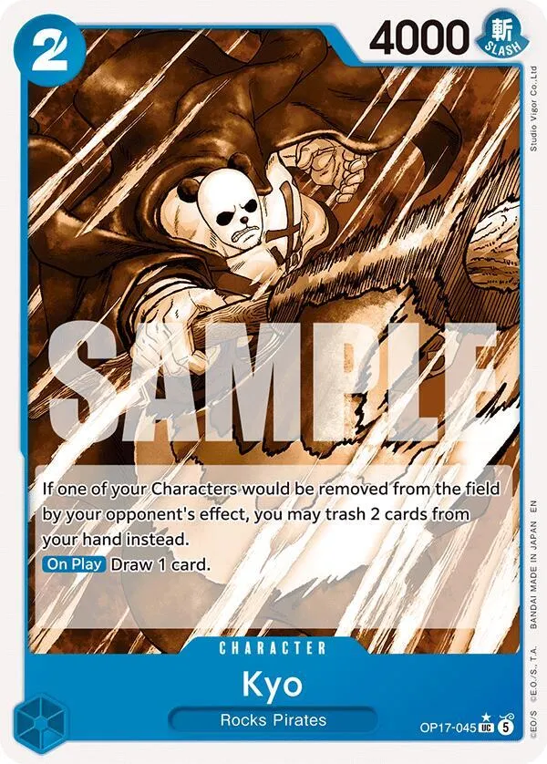 Kyo (OP17-045) — The World's Strongest Warriors — One Piece Card Game