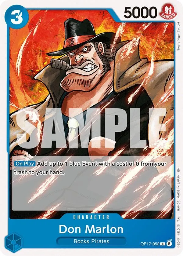 Don Marlon — The World's Strongest Warriors — One Piece Card Game
