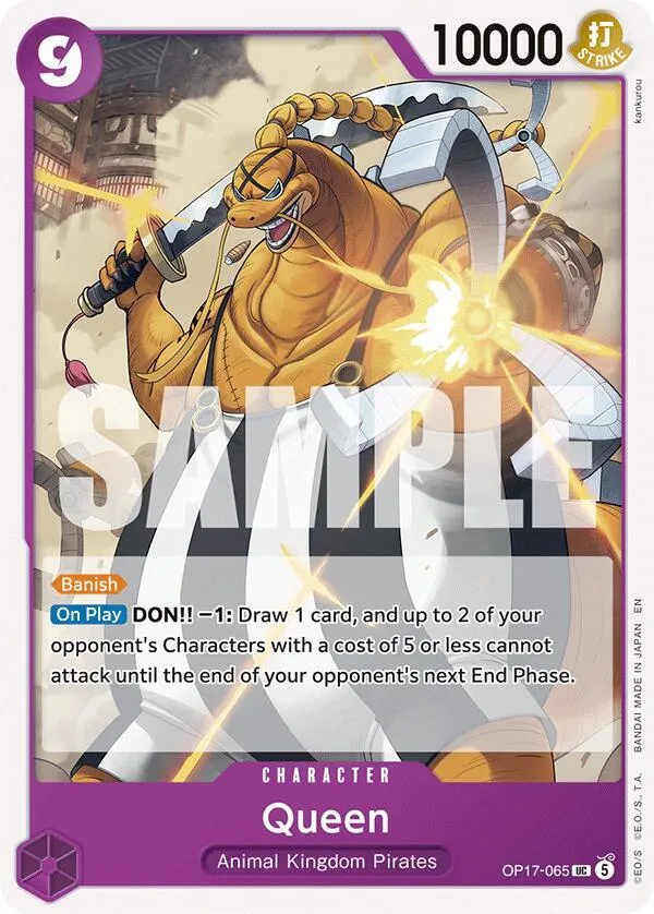 Queen — The World's Strongest Warriors — One Piece Card Game