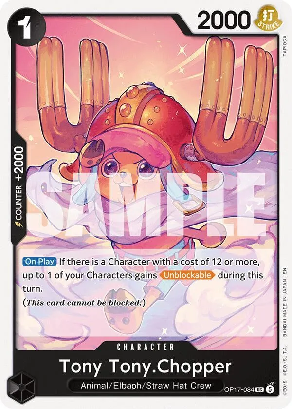 Tony Tony.Chopper — The World's Strongest Warriors — One Piece Card Game