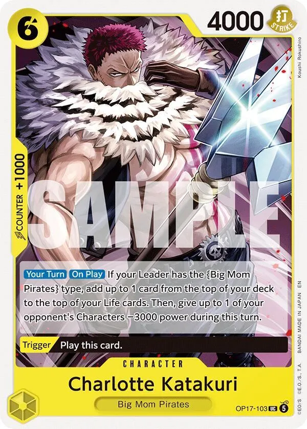 Charlotte Katakuri — The World's Strongest Warriors — One Piece Card Game
