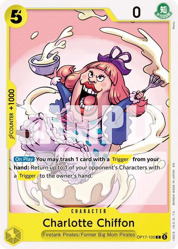 Charlotte Chiffon — The World's Strongest Warriors — One Piece Card Game