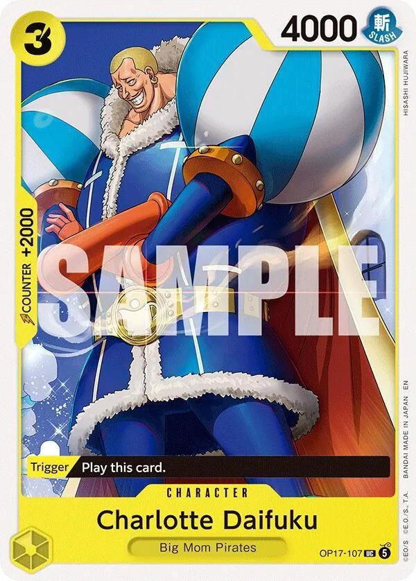 Charlotte Daifuku — The World's Strongest Warriors — One Piece Card Game