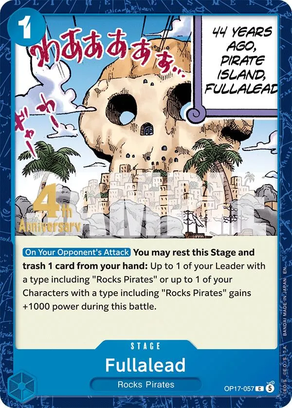 Fullalead — The World's Strongest Warriors Release Event Cards — One Piece Card Game